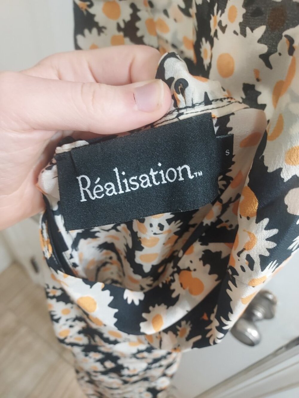 Realisation Par The Jeet Silk Flower Power Halter Dress - Picture 5 of 7